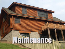  Bourbon County, Kentucky Log Home Maintenance