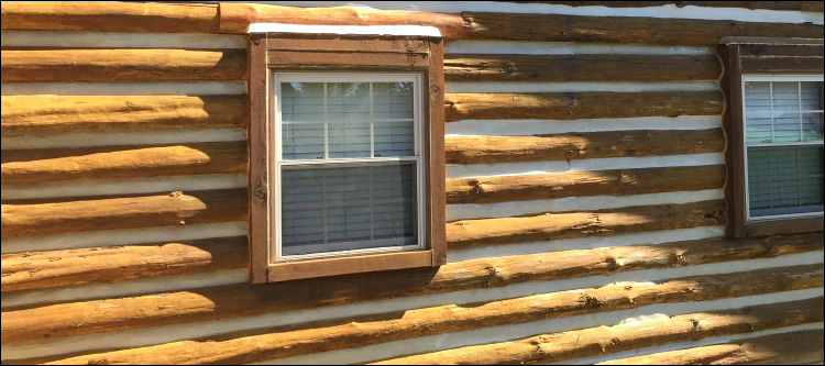 Log Home Whole Log Replacement  Bourbon County, Kentucky